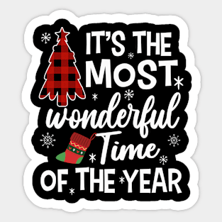 It's The Most Wonderful Time Of The Year Sticker